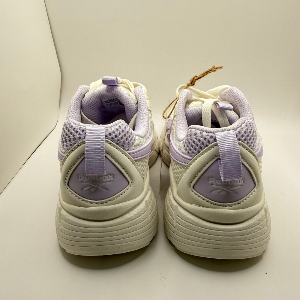 Reebok Chaos Running Girls Shoes Natural Light Purple AR30303S-CCI Size 4 NEW - Picture 2 of 10